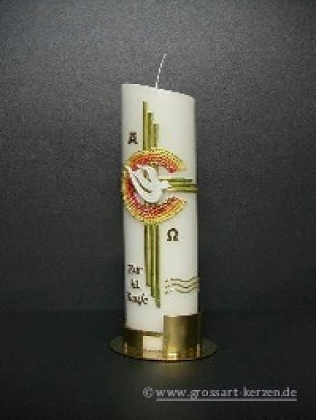 Taufkerze / Tischkerze "Marie-Louisa"